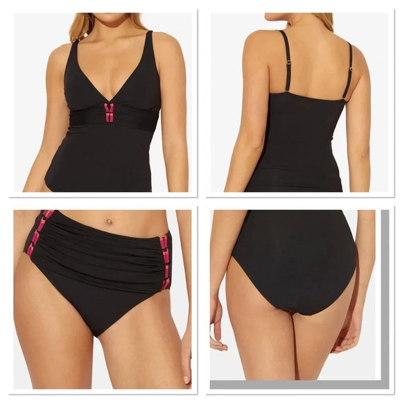 Bleu Rod Beattie Tankini Swimsuit Set Size 8 - Picture 1 of 11